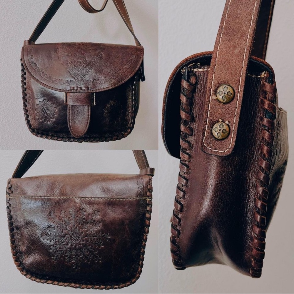 Patricia Nash | Mandala Embossed Leather Crossbody